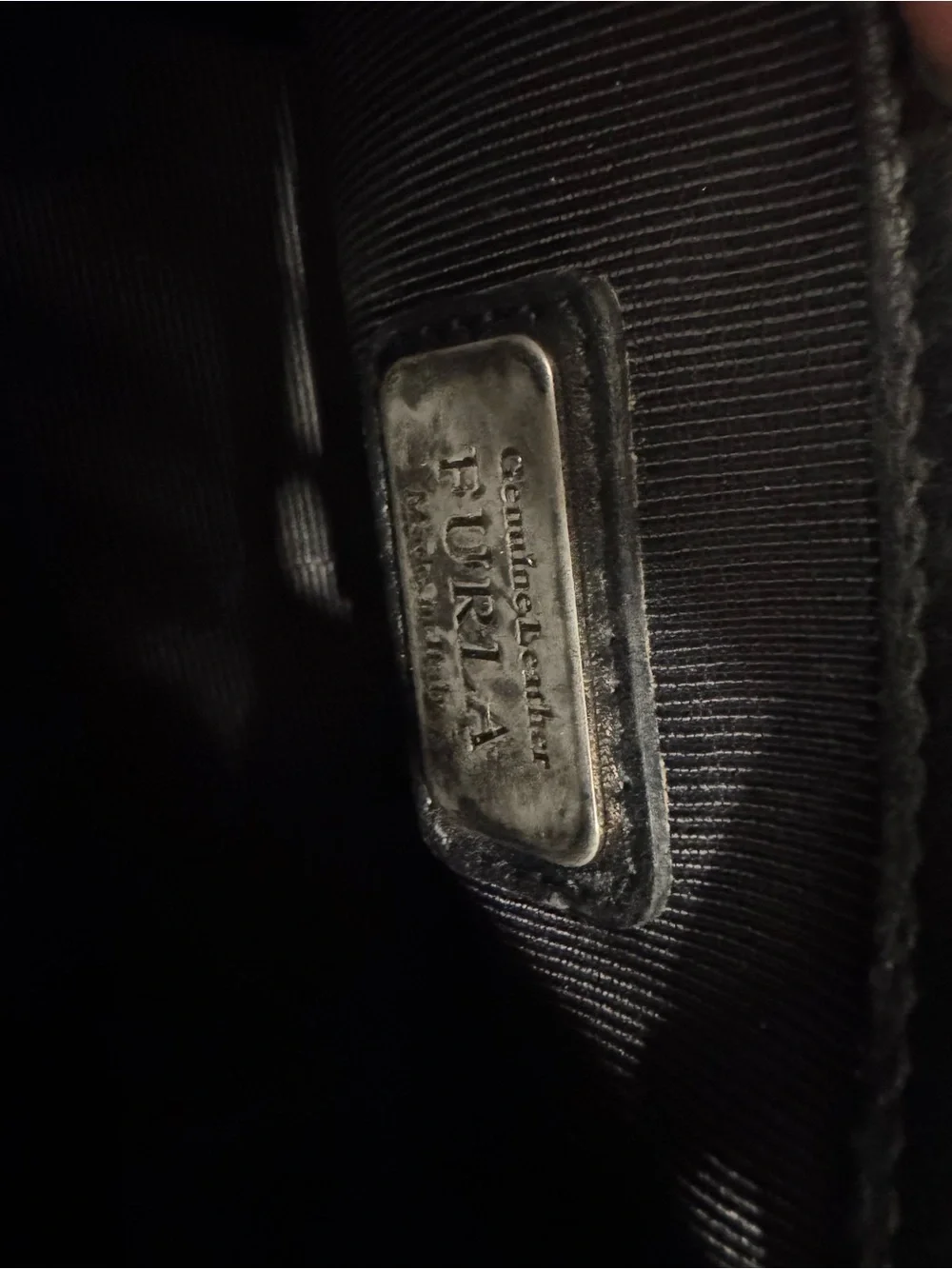 Furla metropolis Black Saffiano Crossbody EUC